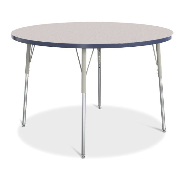 Berries Adjustable Activity Table - Round (48") - Legs 24"-31" (Adult)