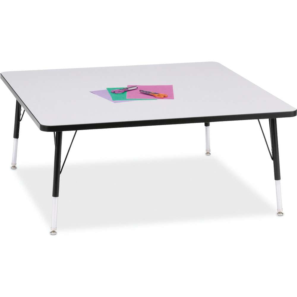 Berries Adjustable Activity Table - Square (48"x48") - Legs 15"-24" (Elementary)