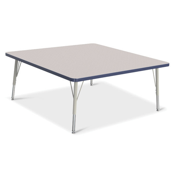 Berries Adjustable Activity Table - Square (48"x48") - Legs 15"-24" (Elementary)