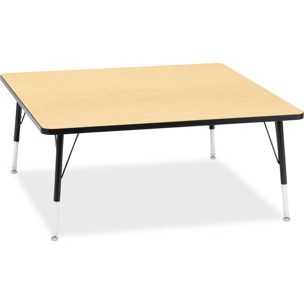 Berries Adjustable Activity Table - Square (48"x48") - Legs 15"-24" (Elementary)