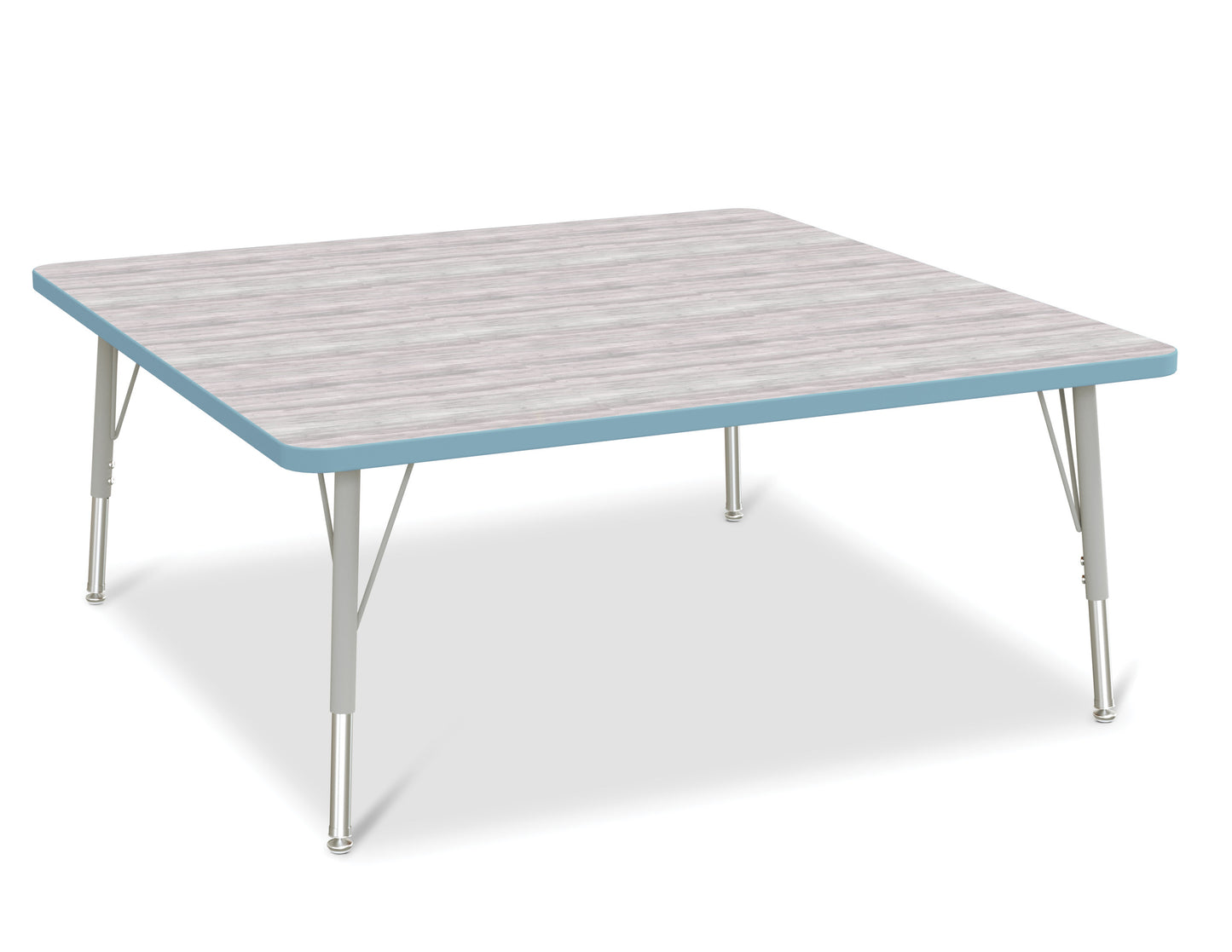 Berries Adjustable Activity Table - Square (48"x48") - Legs 15"-24" (Elementary)