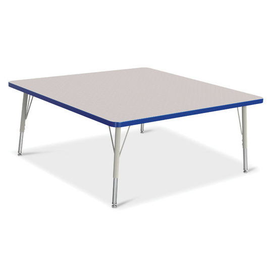 Berries Adjustable Activity Table - Square (48"x48") - Legs 15"-24" (Elementary)
