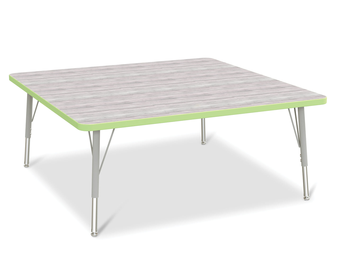 Berries Adjustable Activity Table - Square (48"x48") - Legs 15"-24" (Elementary)