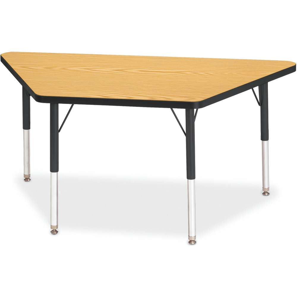 Berries Adjustable Activity Table - Trapezoid (24"x48") - Legs 15"-24" (Elementary)