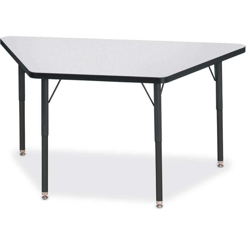 Berries Adjustable Activity Table - Trapezoid (24"x48") - Legs 24"-31" (Adult)