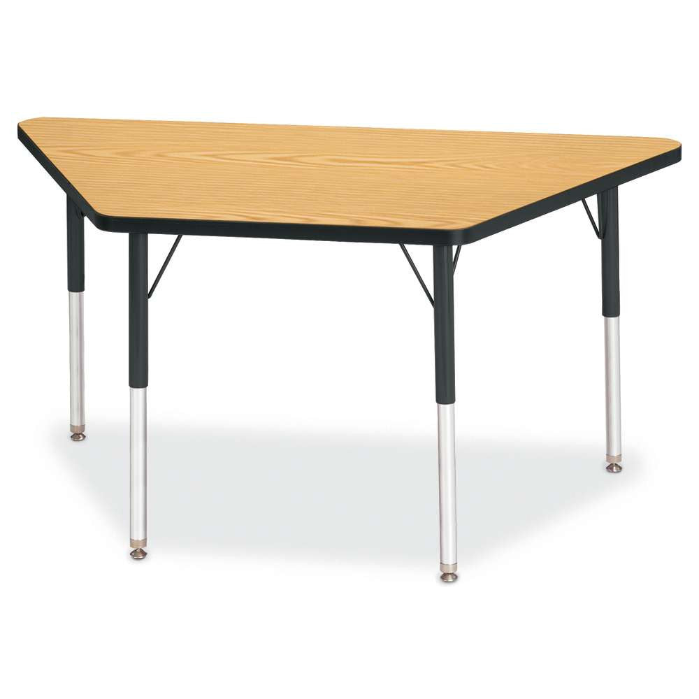 Berries Adjustable Activity Table - Trapezoid (24"x48") - Legs 24"-31" (Adult)