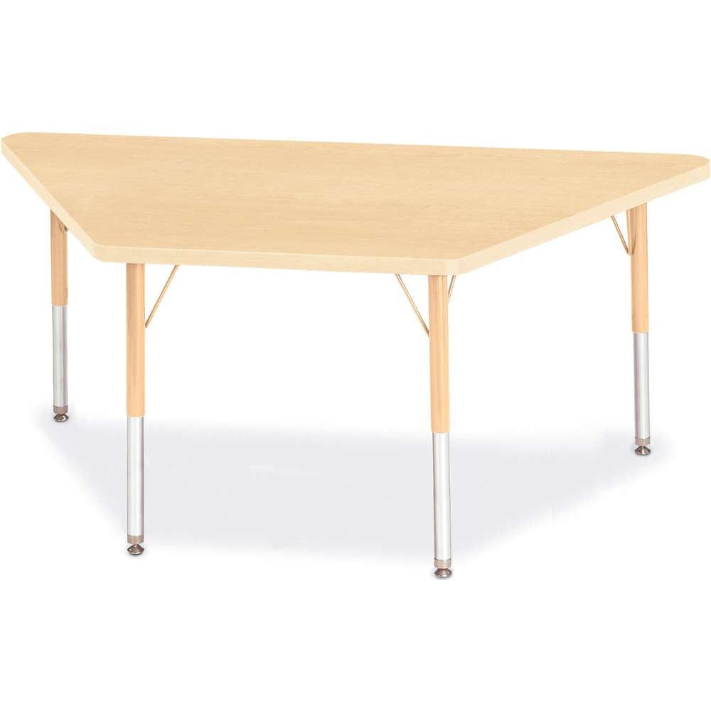 Berries Adjustable Activity Table - Trapezoid (60"x30") - Legs 15"-24" (Elementary)