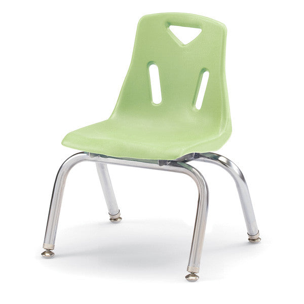 Berries® Stacking Chair with Chrome-Plated Legs - 10" Height