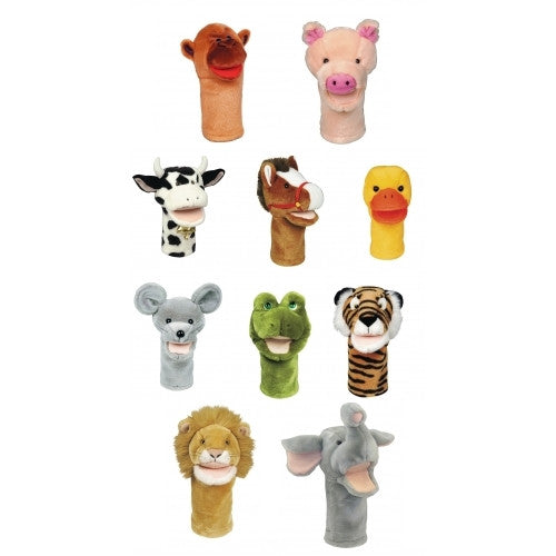Bigmouth Animal Puppets - Set of 10