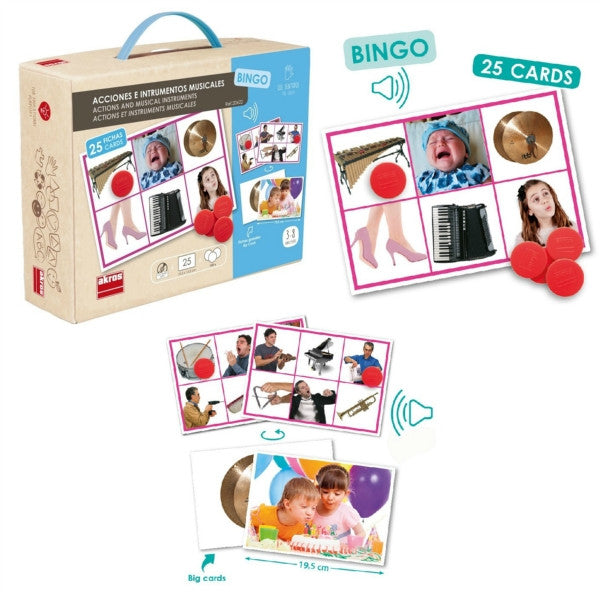 Bingo : Actions And Musical Instruments