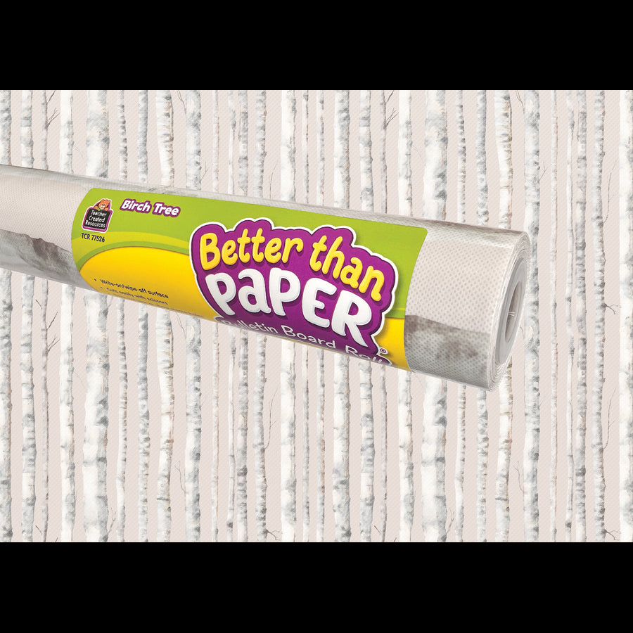 Birch Trees Better Than Paper Bulletin Board Roll