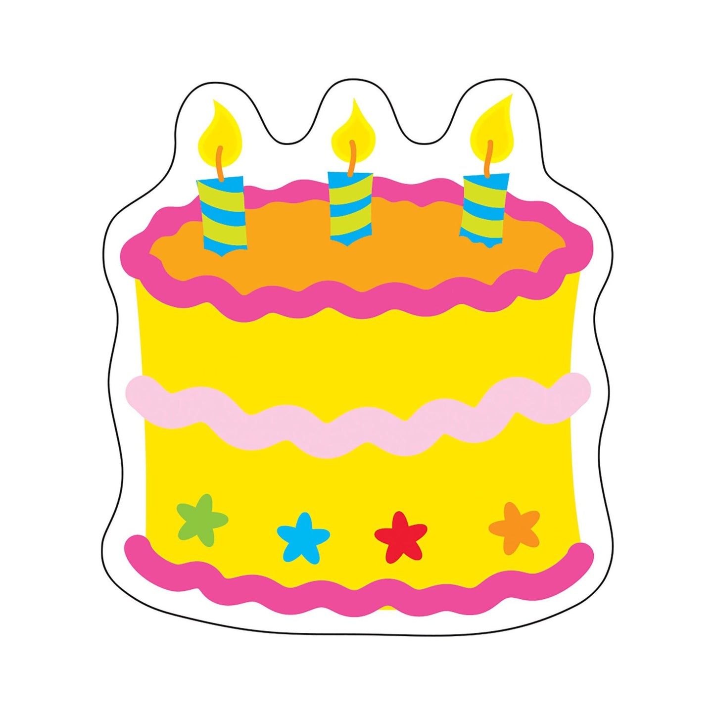 Birthday Cake Mini Accents