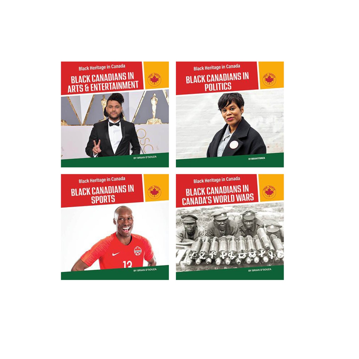 Black Canadians In Series - Set Of 4 Books