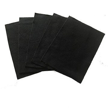 Black Felt Sheets 9" x 12" (10 sheets)