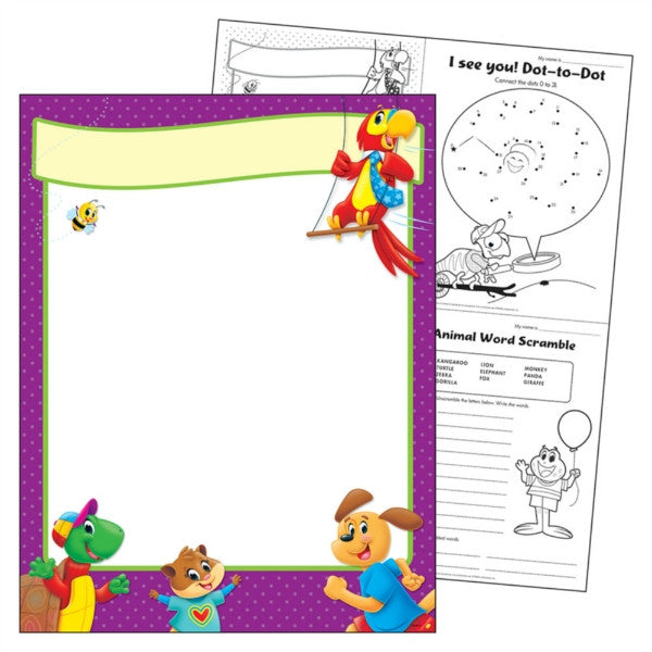 Blank Playtime Pals Chart