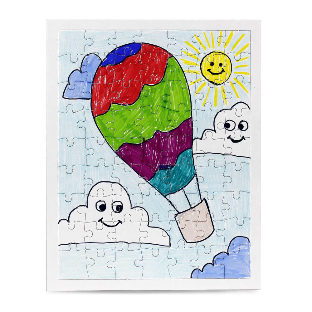 Blank Puzzle - 5" x 7" (12 Pcs)