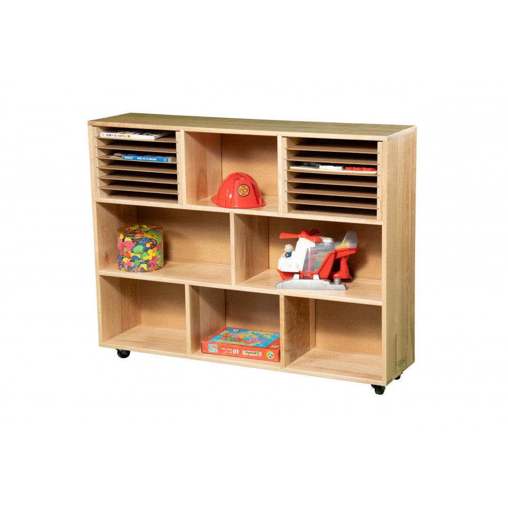 Block Wagon (8 Shelves)