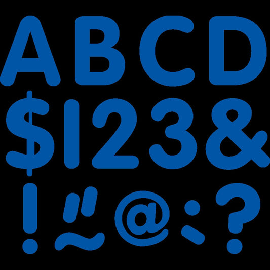 Blue 2"" Classic Letters Uppercase Pack