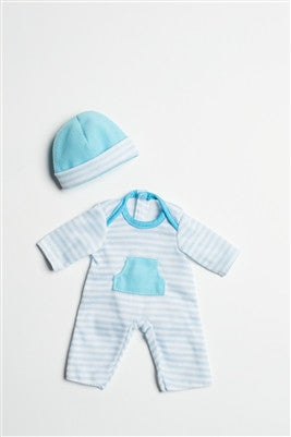 Blue Romper for 9" - 11" Dolls