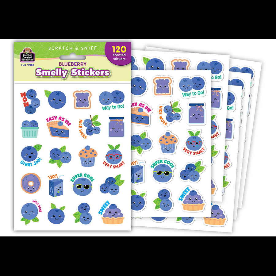 Blueberry Smelly Stickers