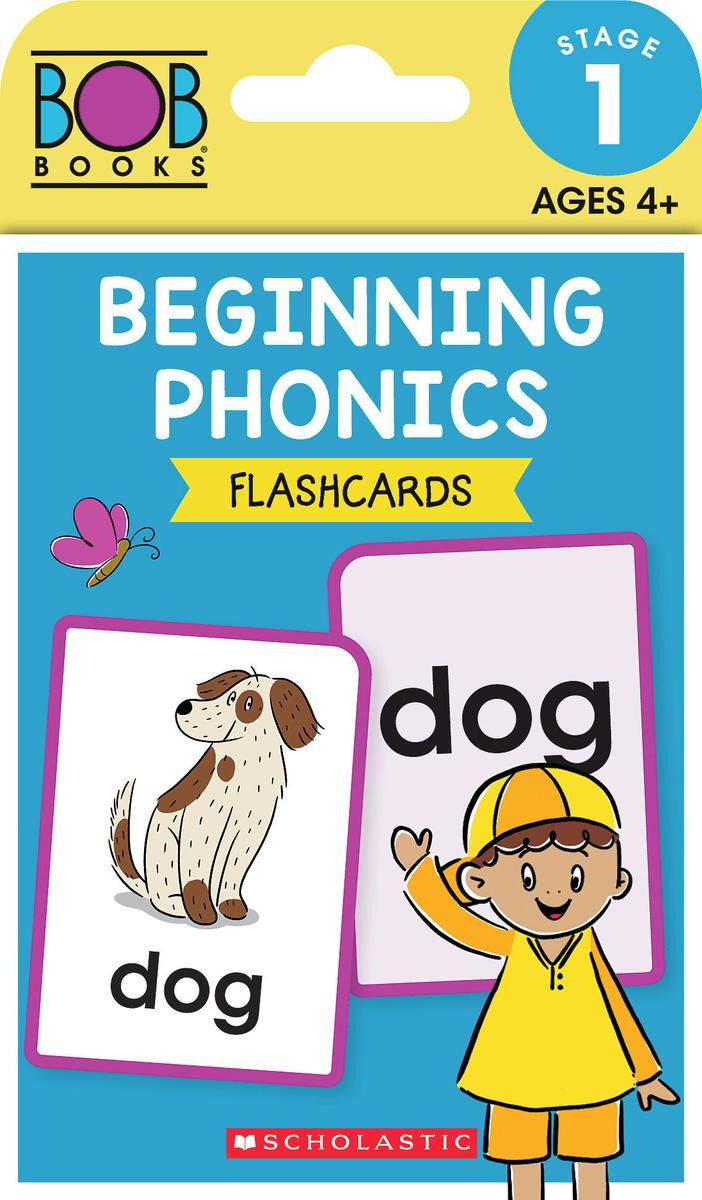 Bob Books: Beginning Phonics Flashcards