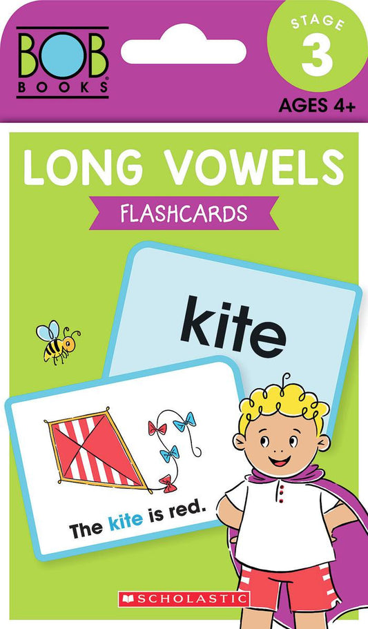 Bob Books - Long Vowels Flashcards