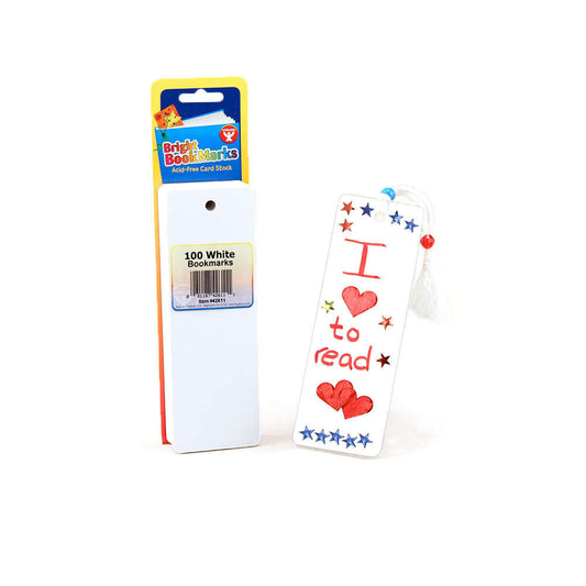 Bookmarks- Ultra White (100 Pk)
