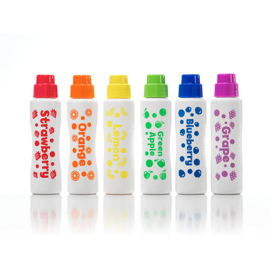 Juicy Fruits Scented Dot Markers - Pack Of 6