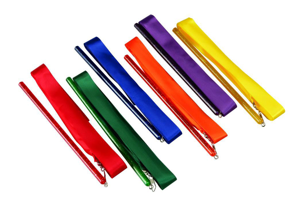 Bright Colour Ribbon Wands