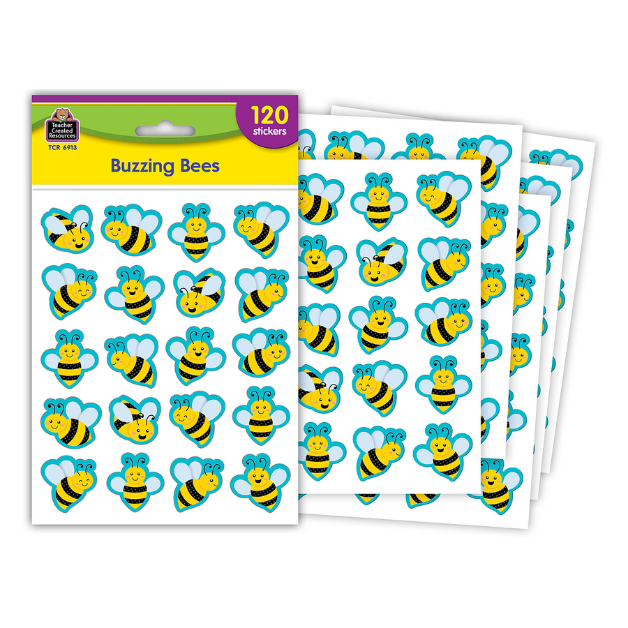 Buzzing Bees Stickers (120 pack) – Sonsuh Educational Supplies Inc.