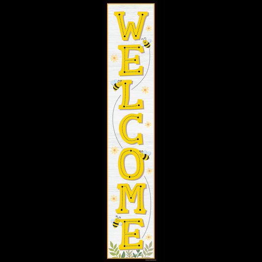 Buzzing Bees Welcome Banner