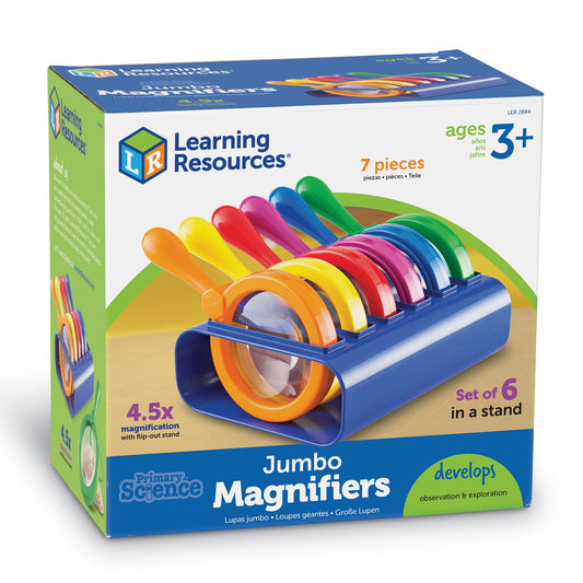 Primary Science® Jumbo Magnifiers with Stand