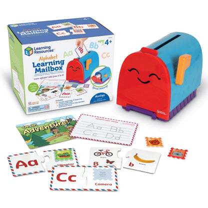 Alphabet Learning Mailbox