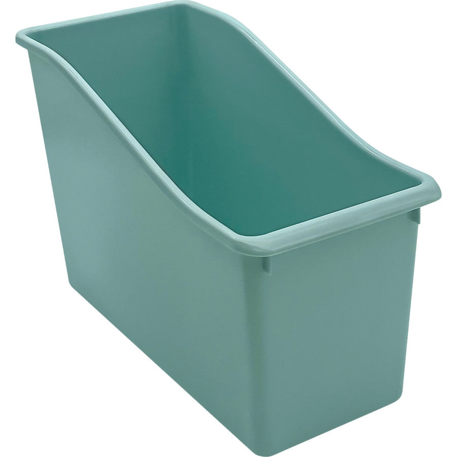 Plastic Book Bins Storage Organizer for Classroom and Office