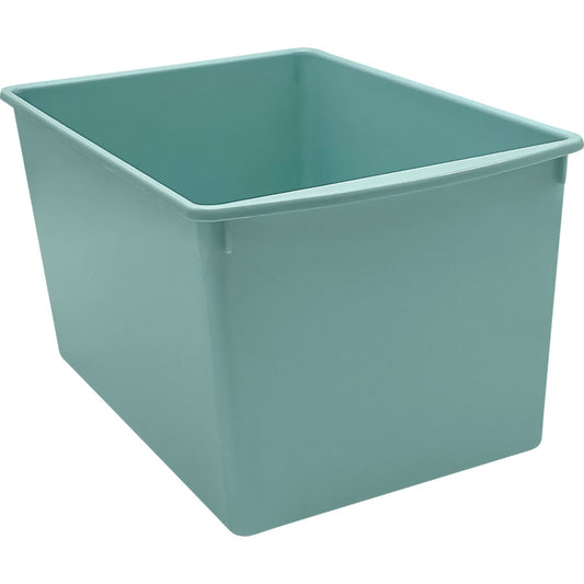Calming Blue Plastic Multi-Purpose Bin