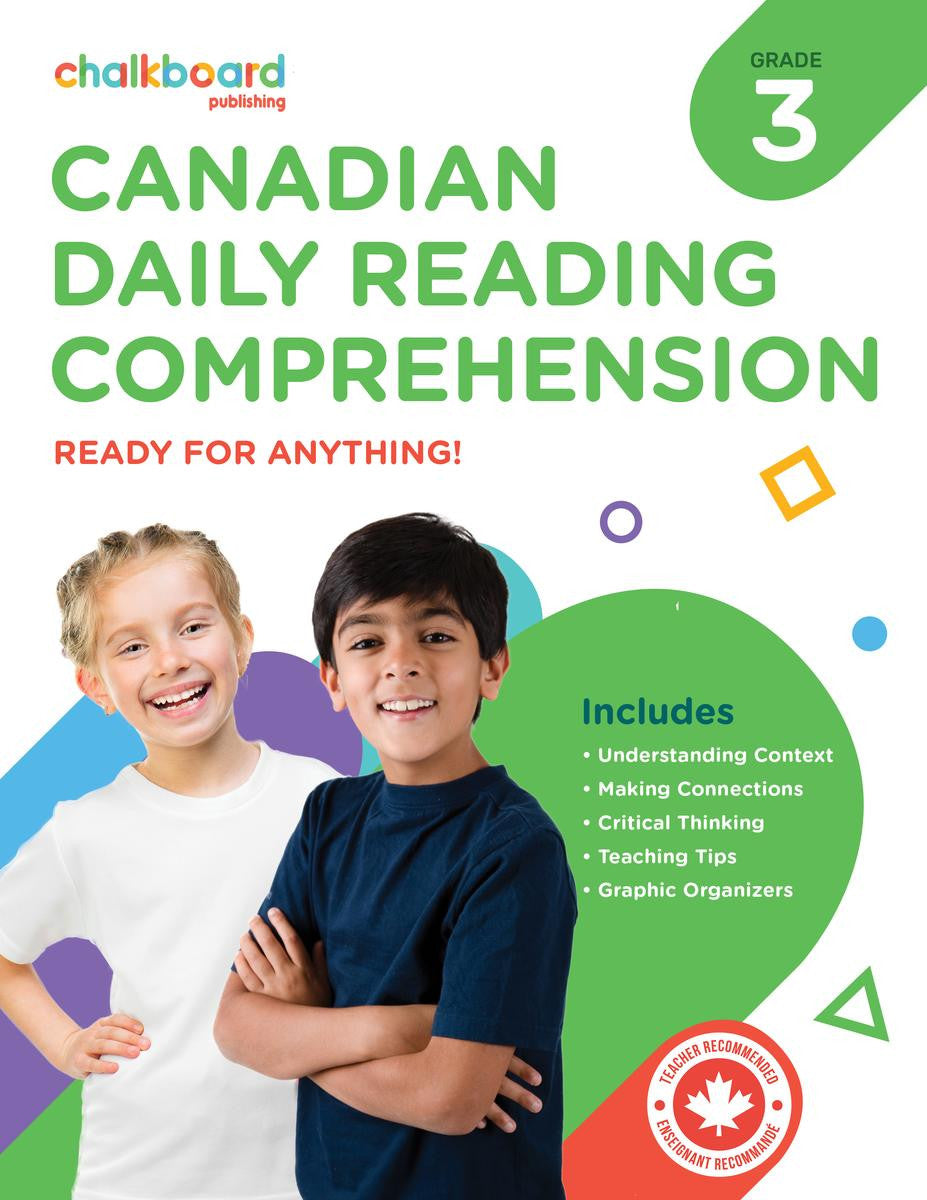 Canadian Daily Reading Comprehension Grade 3