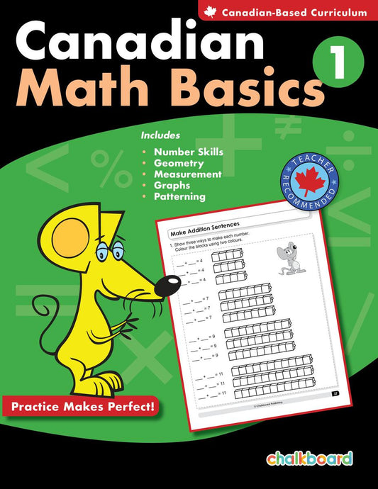 Canadian Math Basics Grade 1