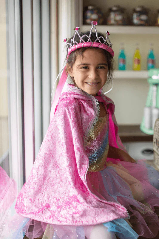 Sparkling Pink Cape - Age 4 to 6
