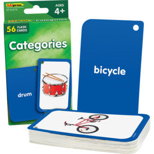 Categories Flash Cards - 56 Double-Sided Cards
