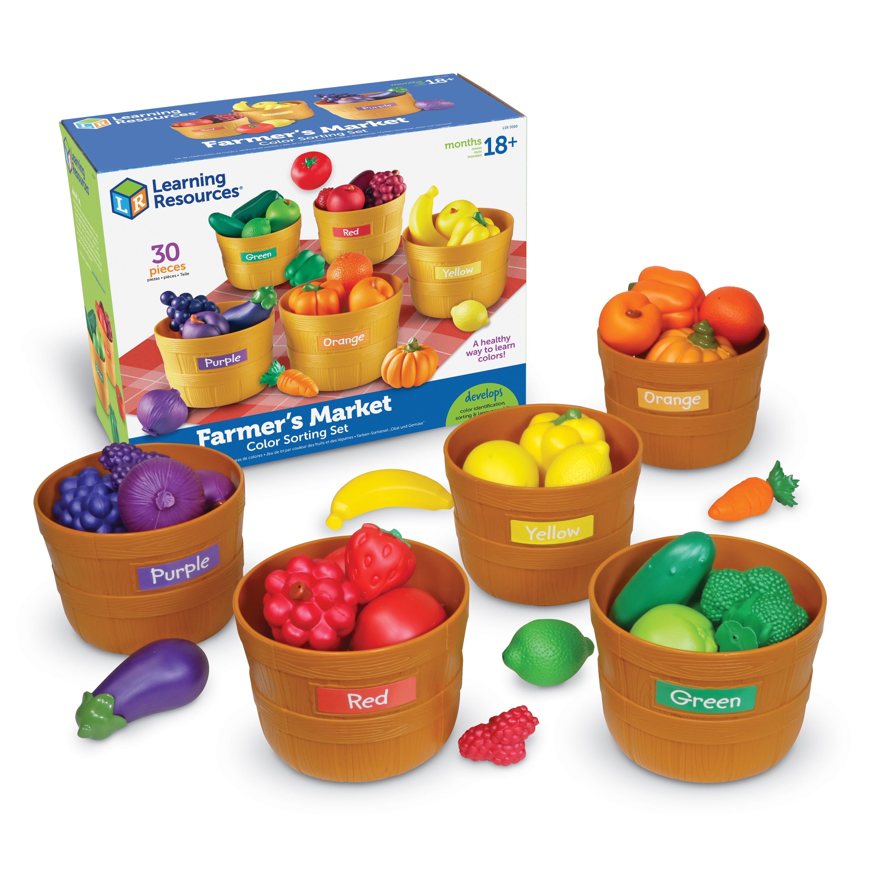 Farmer's Market Color Sorting Set – Sonsuh Educational Supplies Inc.