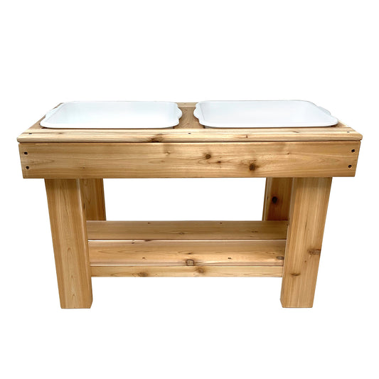 Cedar Sensory Play Table 18 inch