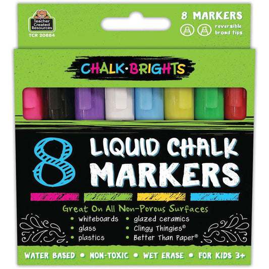 Chalk Brights Liquid Chalk Markers 8-Pack