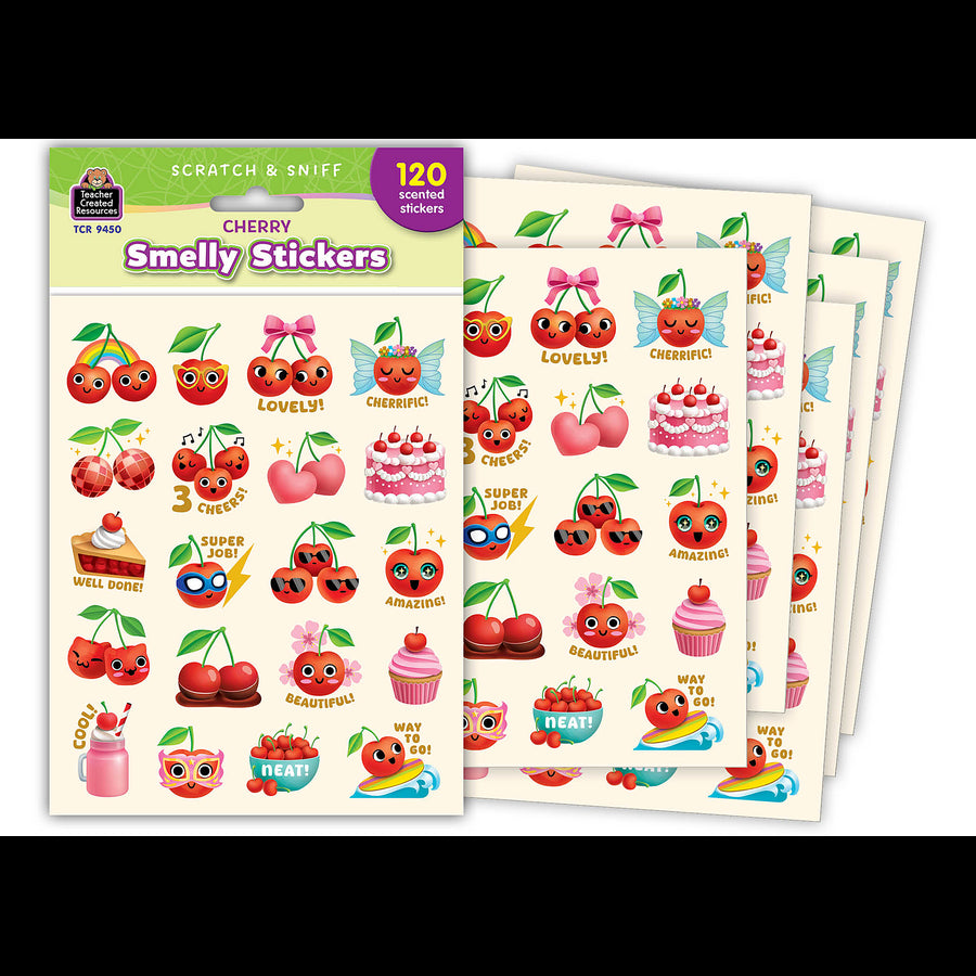 Cherry Smelly Stickers