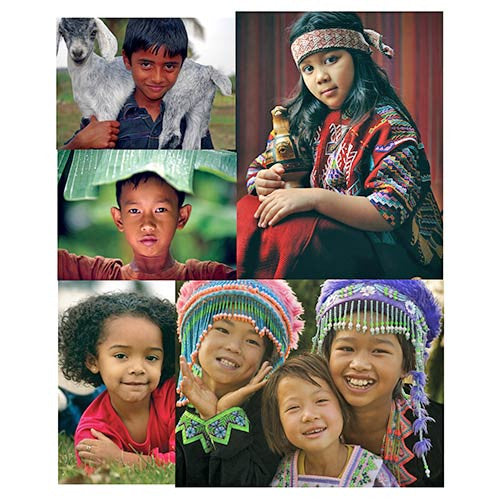 Children Of The World Posters 12/Pk