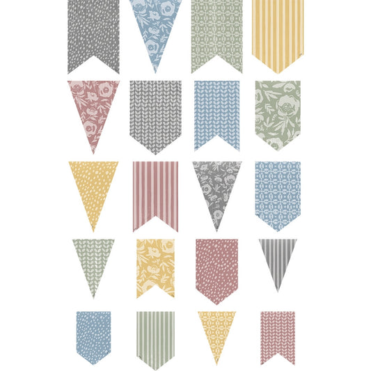 Classroom Cottage Pennants Accents Assor