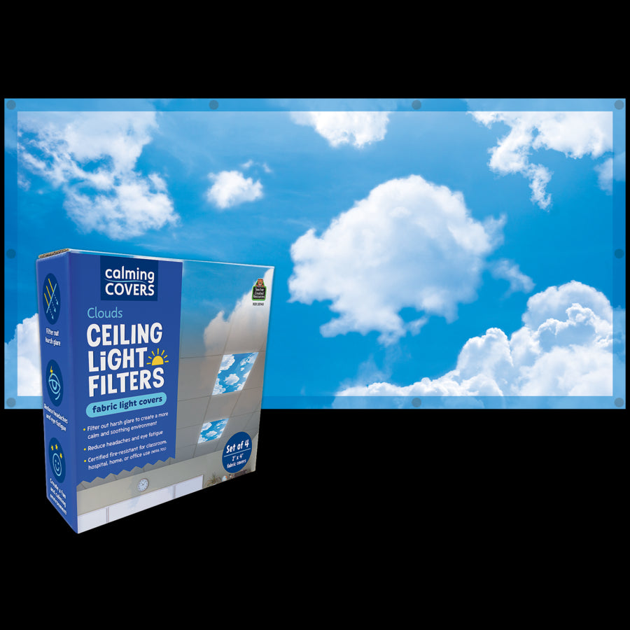 Clouds Calming Covers Ceiling Light Filters