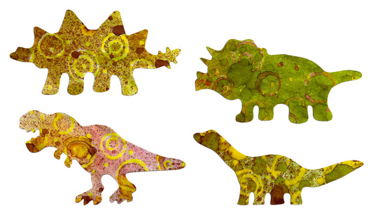 Color Diffusing Dinosaurs