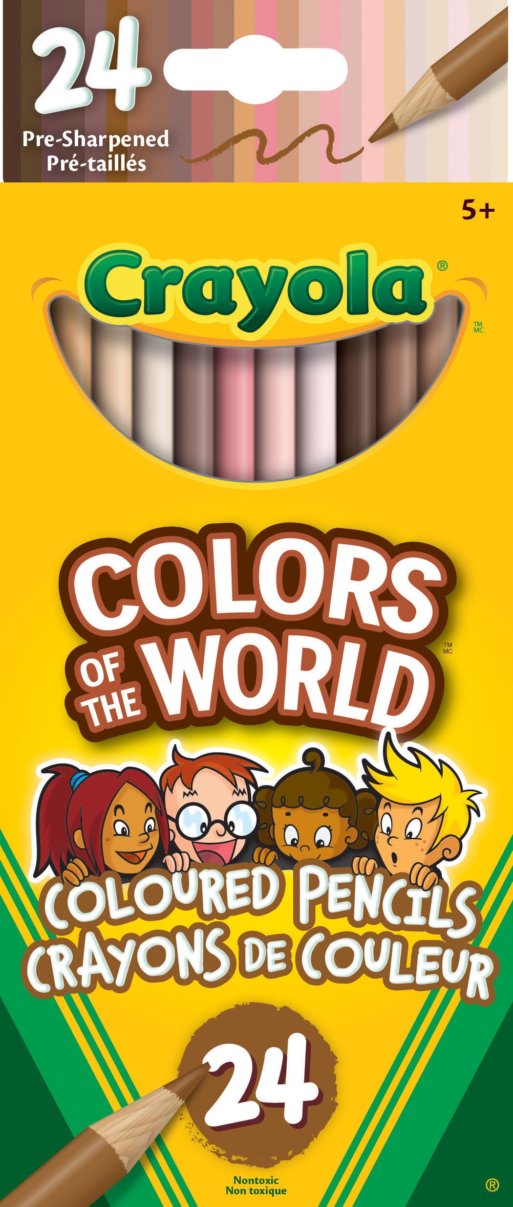Colors Of The World 24Ct Colour Pencils