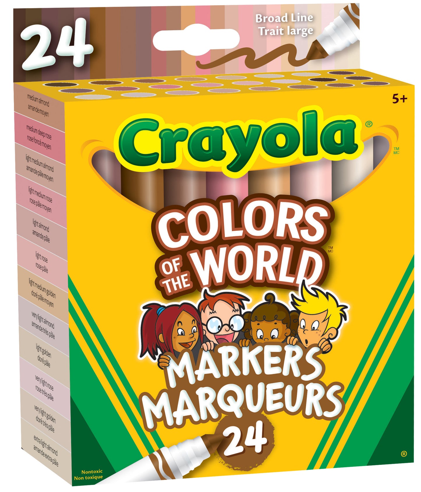Colors Of The World 24Ct Line Markers