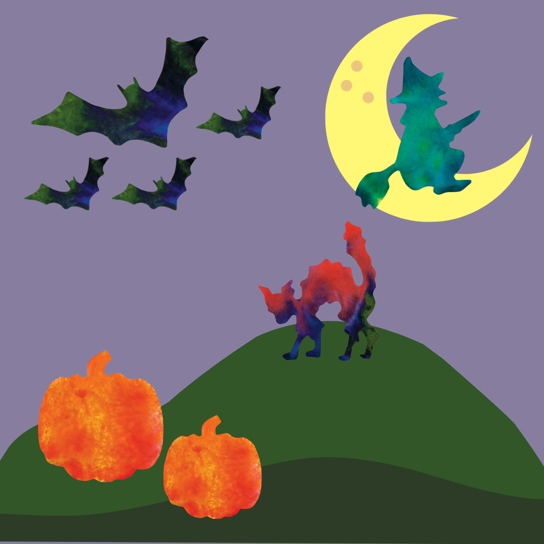 Colour Diffusing Halloween Collection (80 pieces)